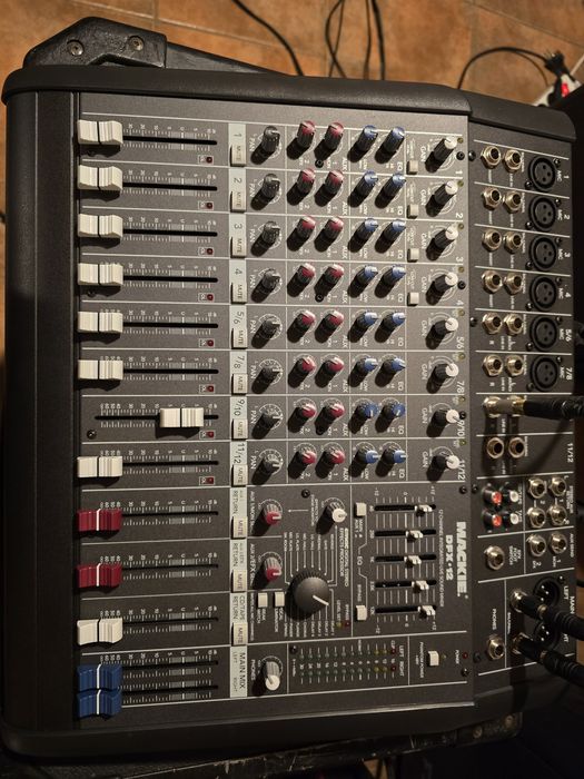 Mixer pasiv Mackie Dfx12 Nou!/Behringer Dx1000/Mx1602/Bas activ Mpa Ma