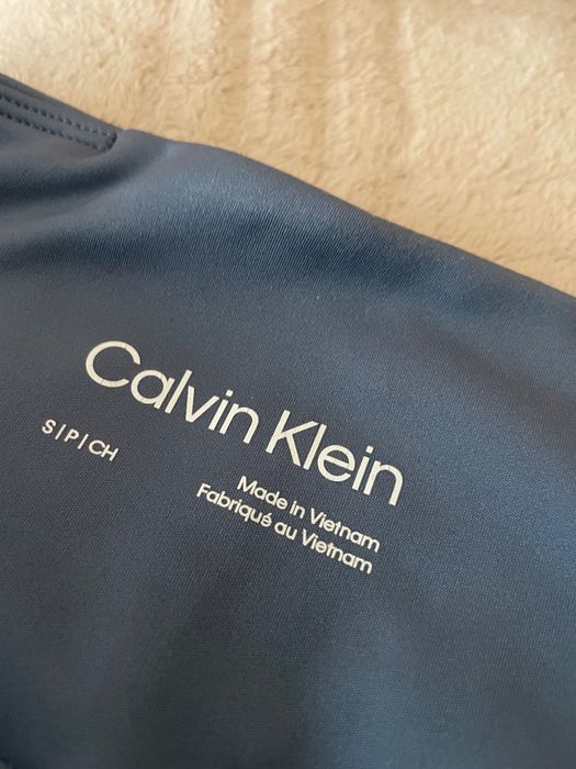 Calvin Klein клин в син цвят, в размер S