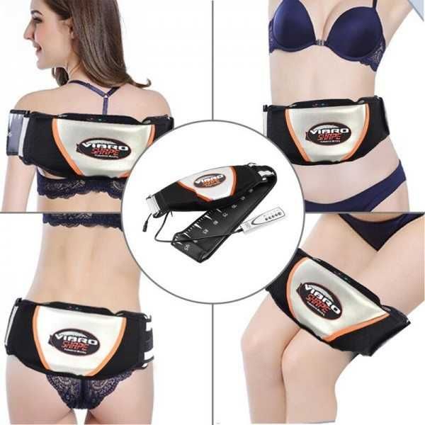 Вибро Колан за отслабване Vibro Shape с Дистанционно, Фитнес колан