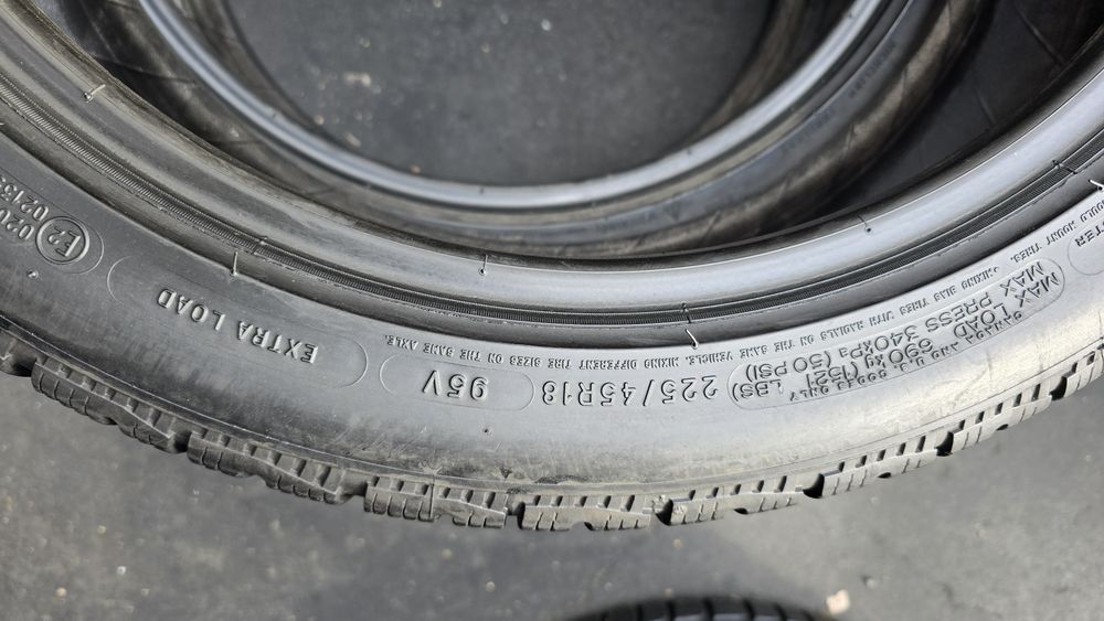2 anvelope iarnă Michelin 225/45/18