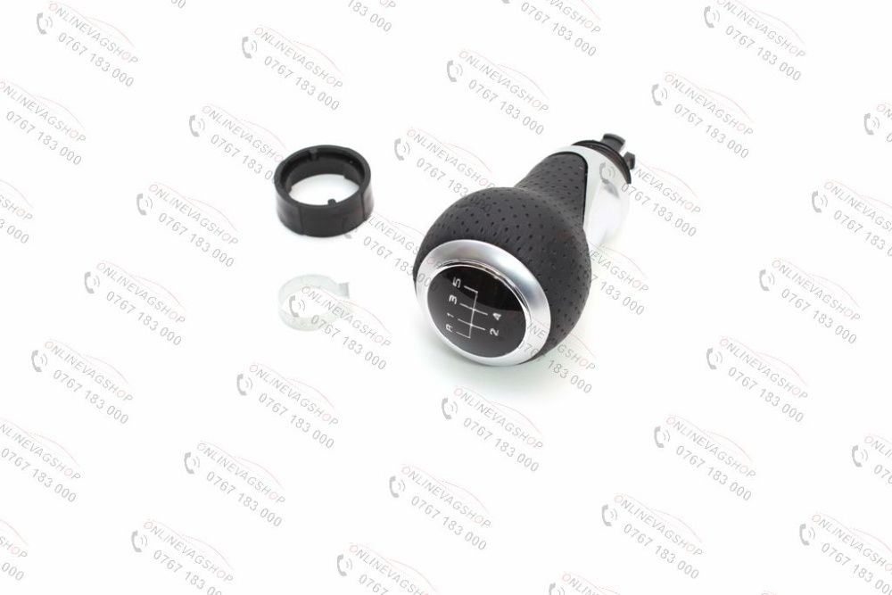 Nuca piele perforata S-line pt Audi A4 B8,A5,A6,Q5 in 5-6 viteze