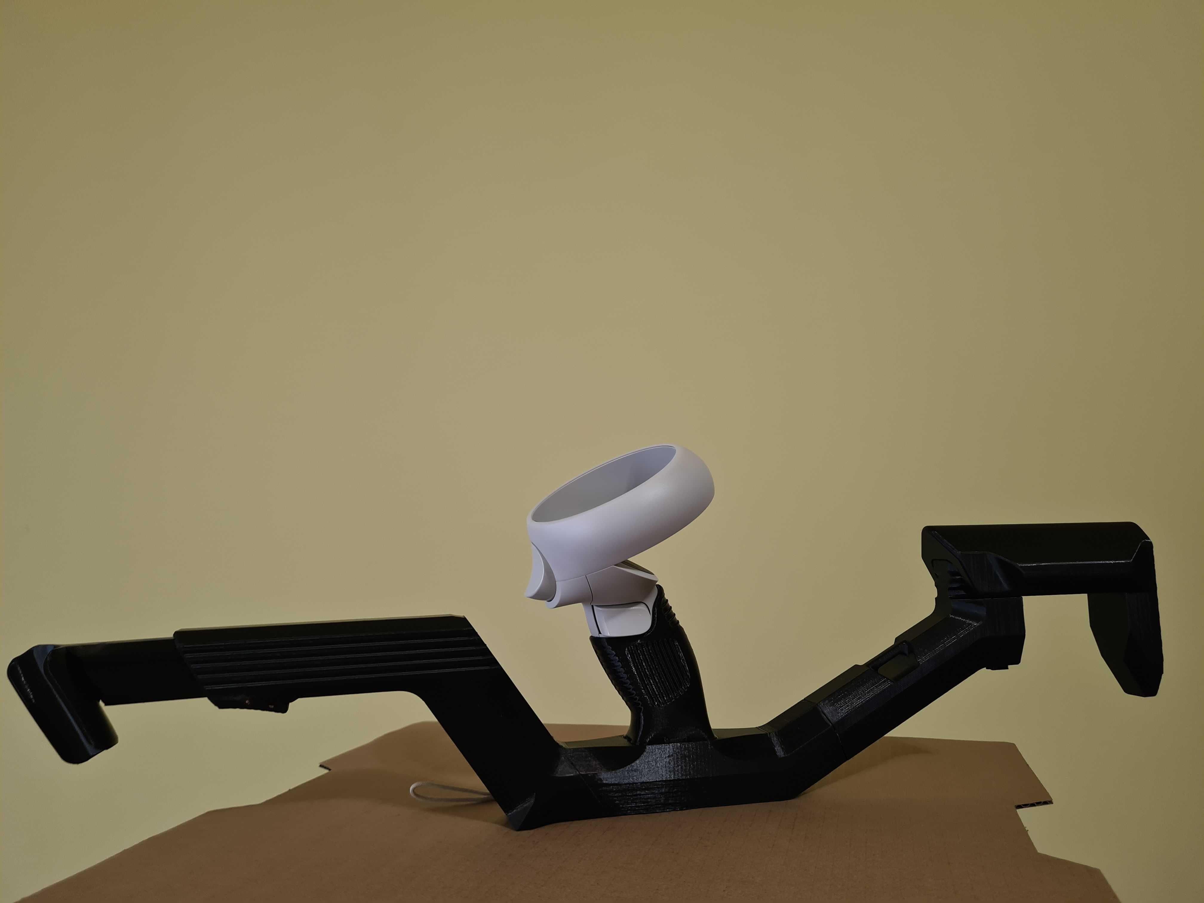 VR GUN STOCK printat 3D compatibil cu QUEST 2/3 similar iStock