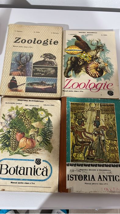 Lot carti elevi 4 manuale