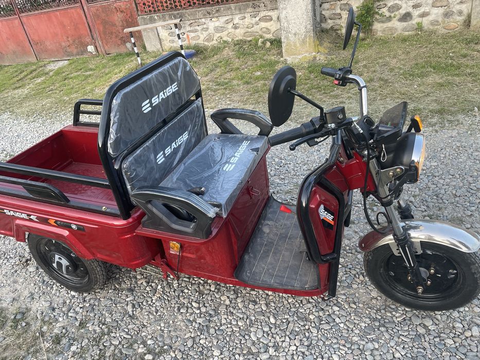 Triciclu electric pentru marfă