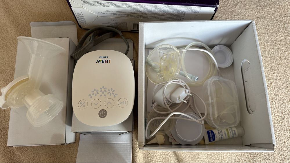 Помпа за кърма Philips Avent Easy Comfort SCF301/02, Електрическа