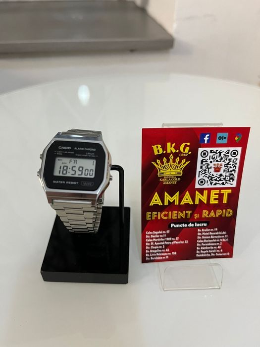 Ceas Casio A158WE Amanet BKG
