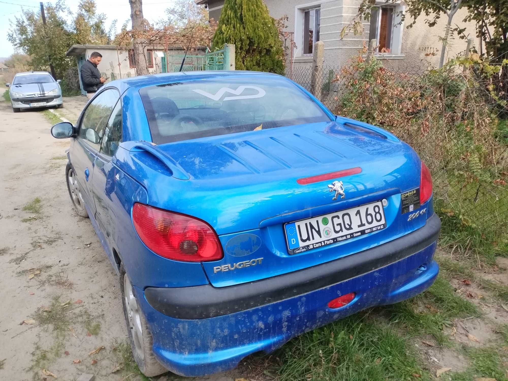 Пежо 206 сс на части