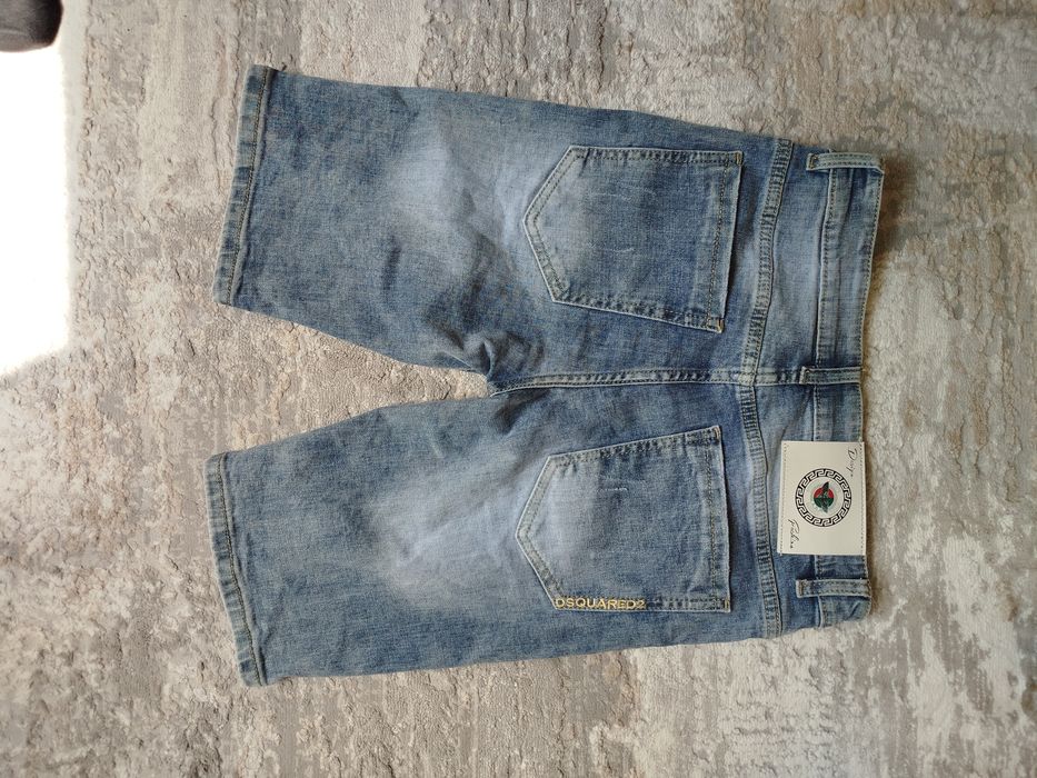 къси дънкови панталони DSQUARED2