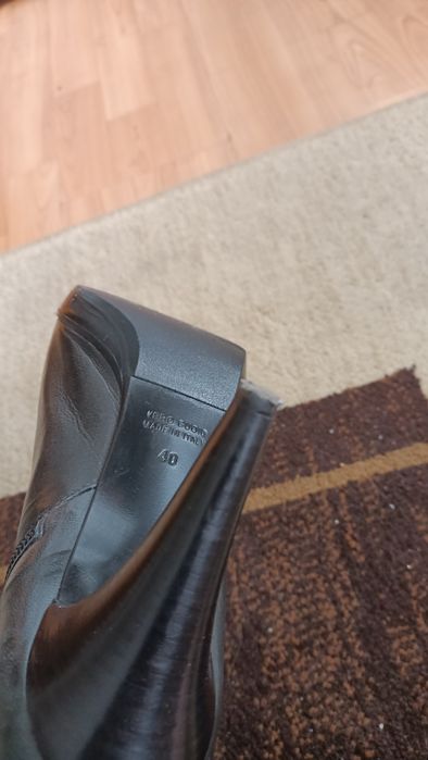 Cizme lungi piele naturala, 40