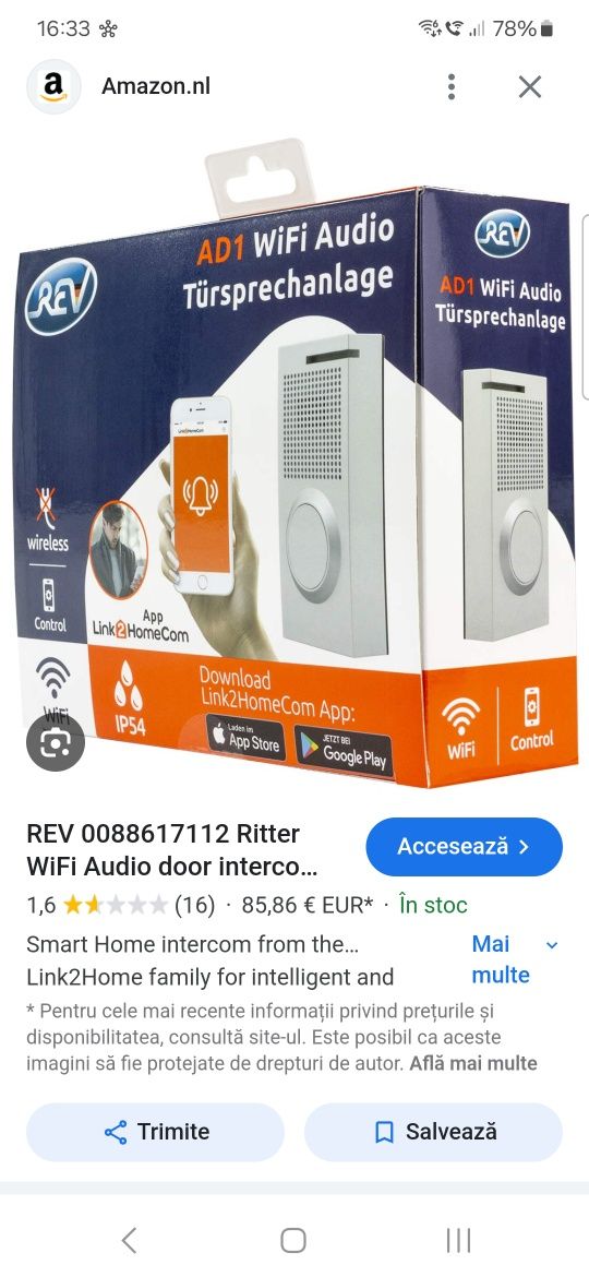 Sonerie wireless wifi