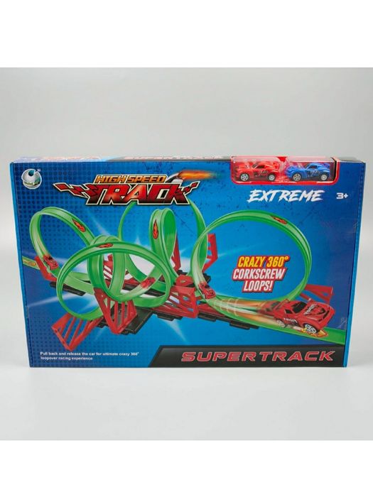 Гоночный трек с машинами