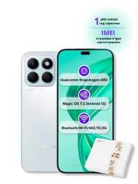 Honor / X8b / 256GB / Silver / Giftbox / IMEI utkan / original / obmen