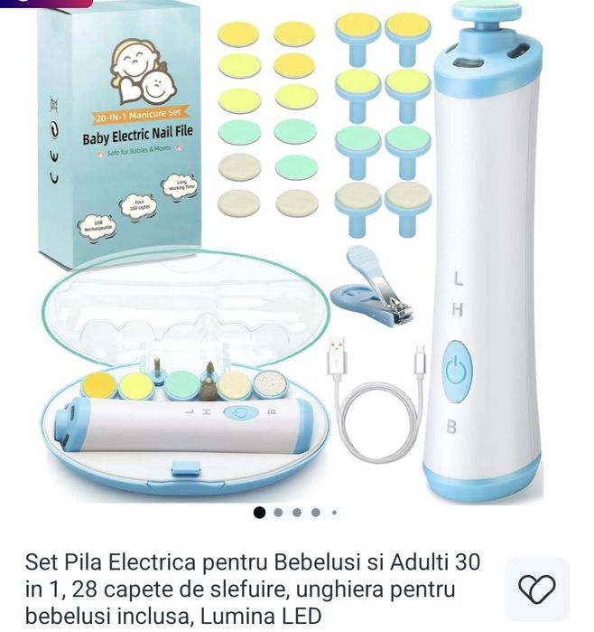 Set pila electrica bebelusi