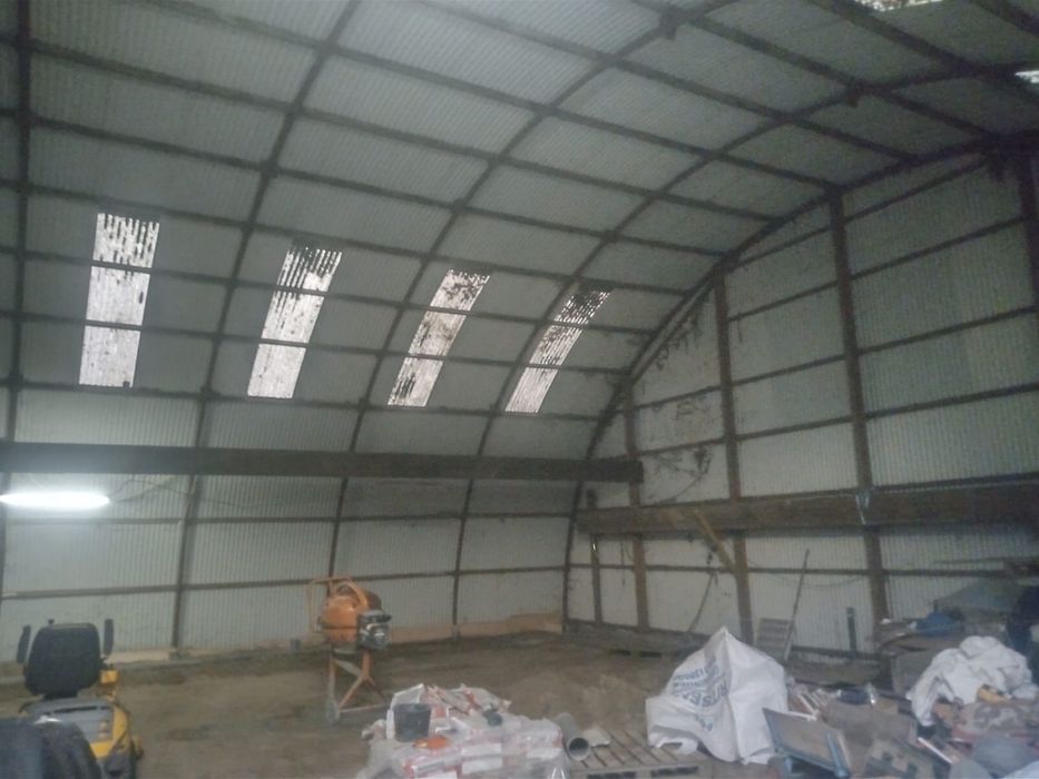 Hala Metalica Semirotunda 15x30