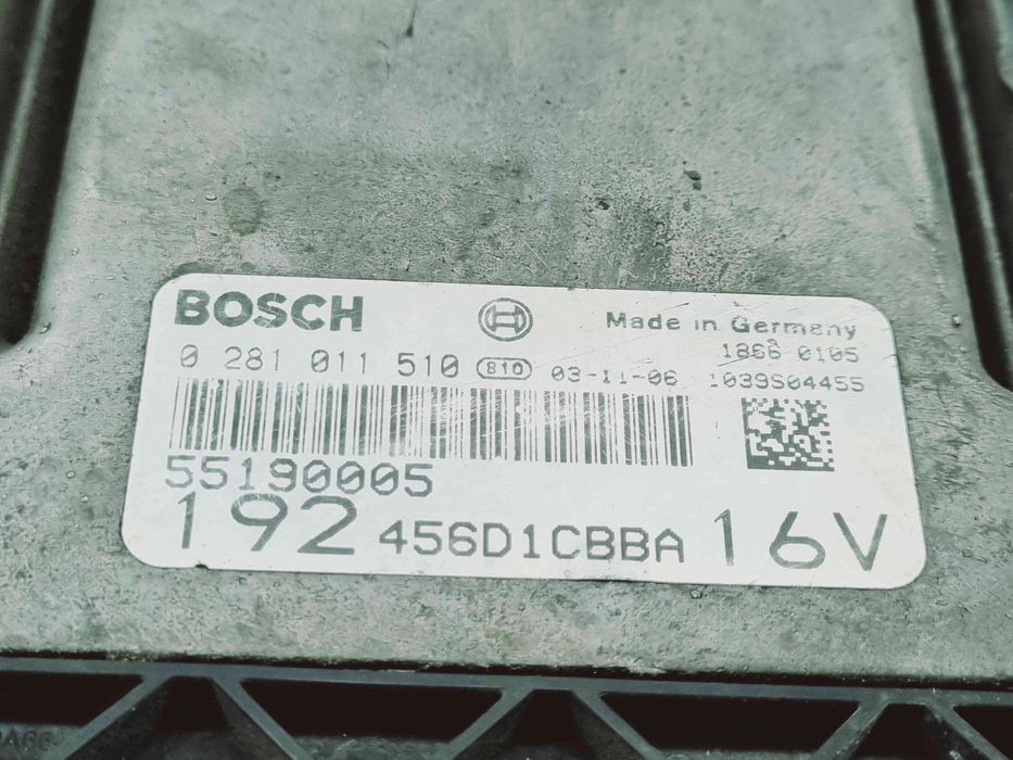 Calculator motor ECU Fiat Stilo (192) [Fabr 2001-2010] 55190005 | 0281