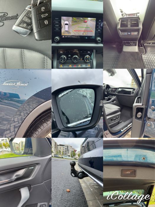 Skoda Kodiaq L&K 190cp 4x4 Led Camere 360 Carlig 7 Locuri