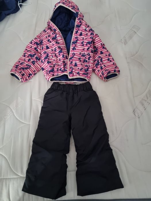 Compleu iarna fetite impermeabil