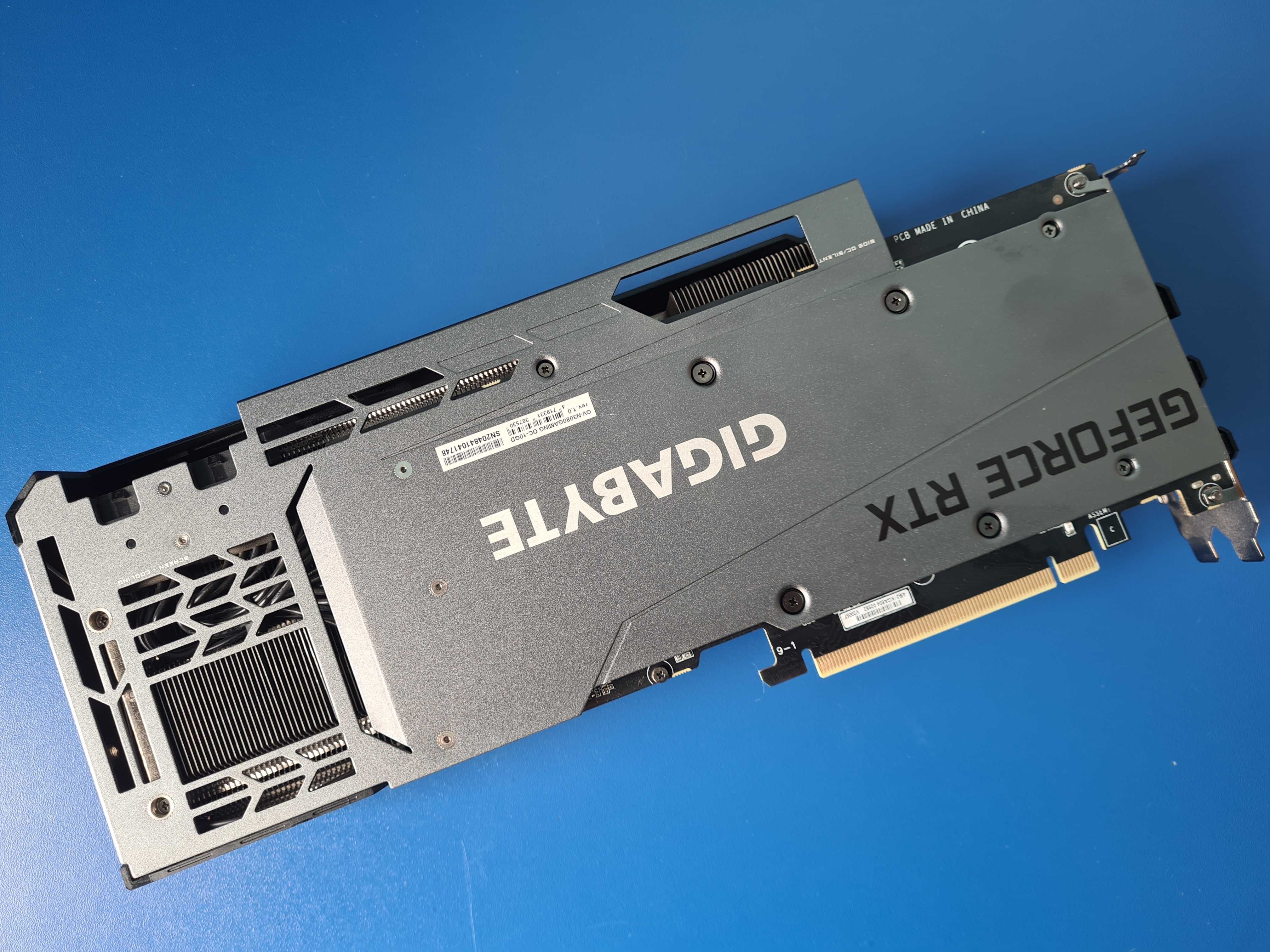 Placa video Gigabyte GeForce RTX 3080 GAMING OC, 10GB GDDR6X, Non-LHR