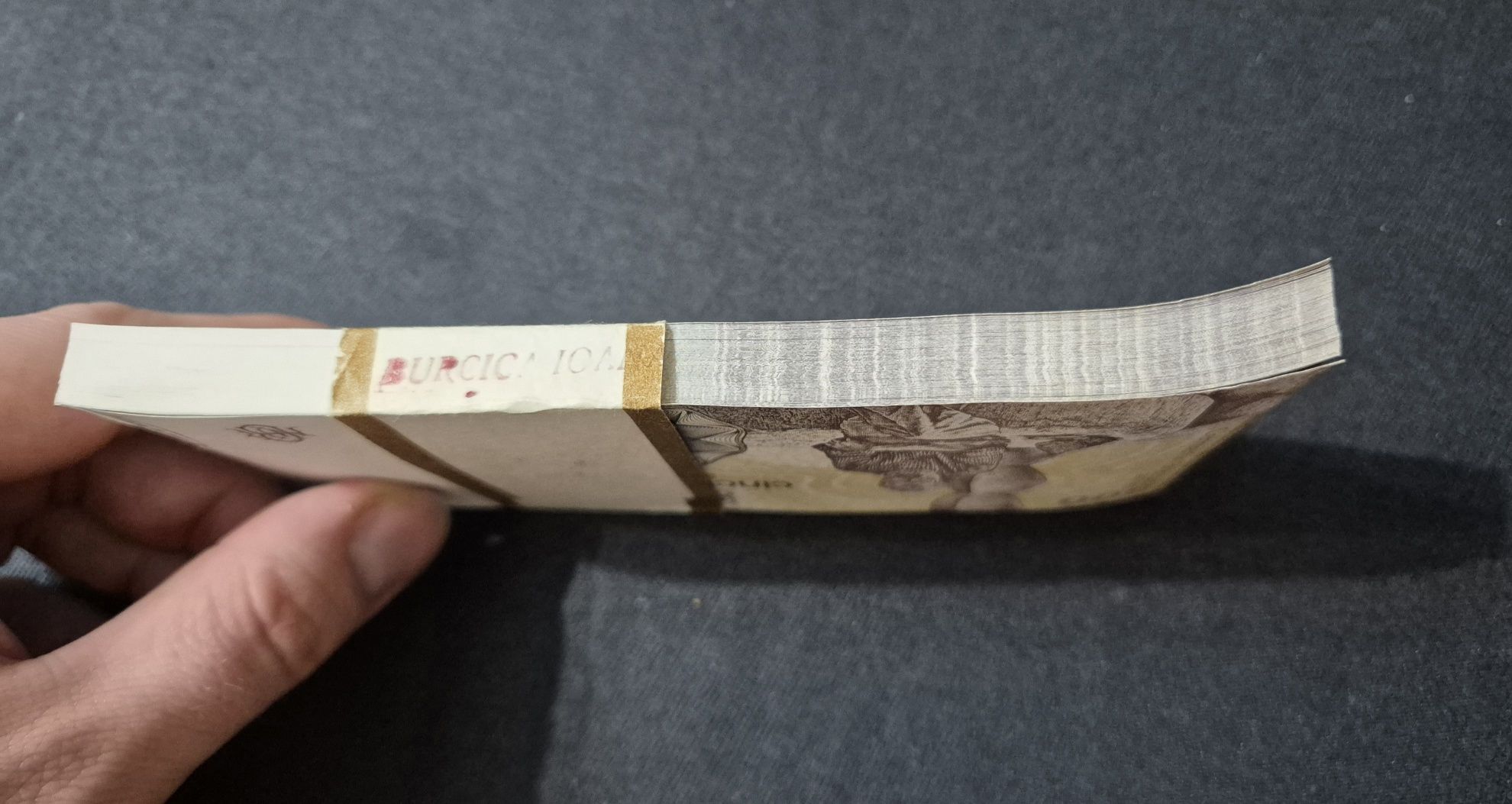 Fisic 100 bancnote 500 lei 1991 Aprilie UNC