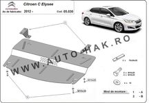 Scut motor Citroen C-Elysee 2012-prezent - otel 2mm
