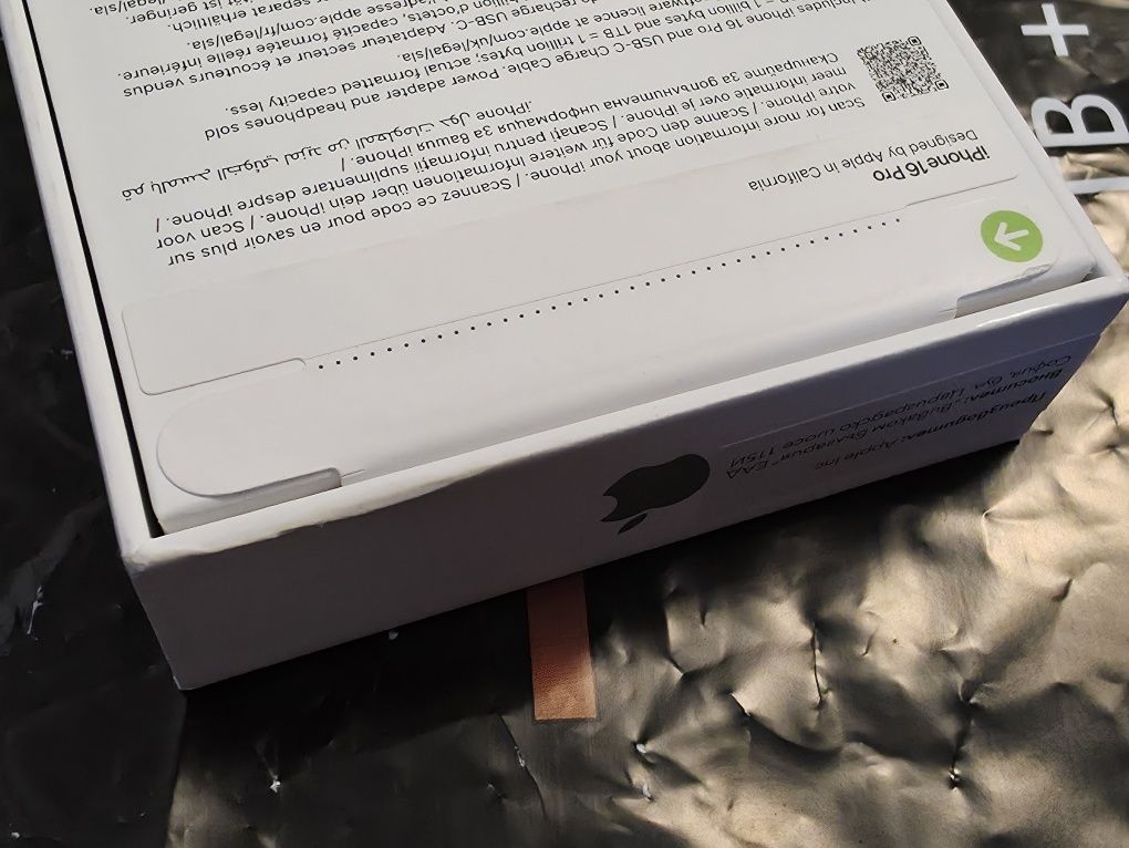 ЗАПЕЧАТАН 512GB iPhone 16 PRO Vivacom Гаранция 2027 WHITE / Бял