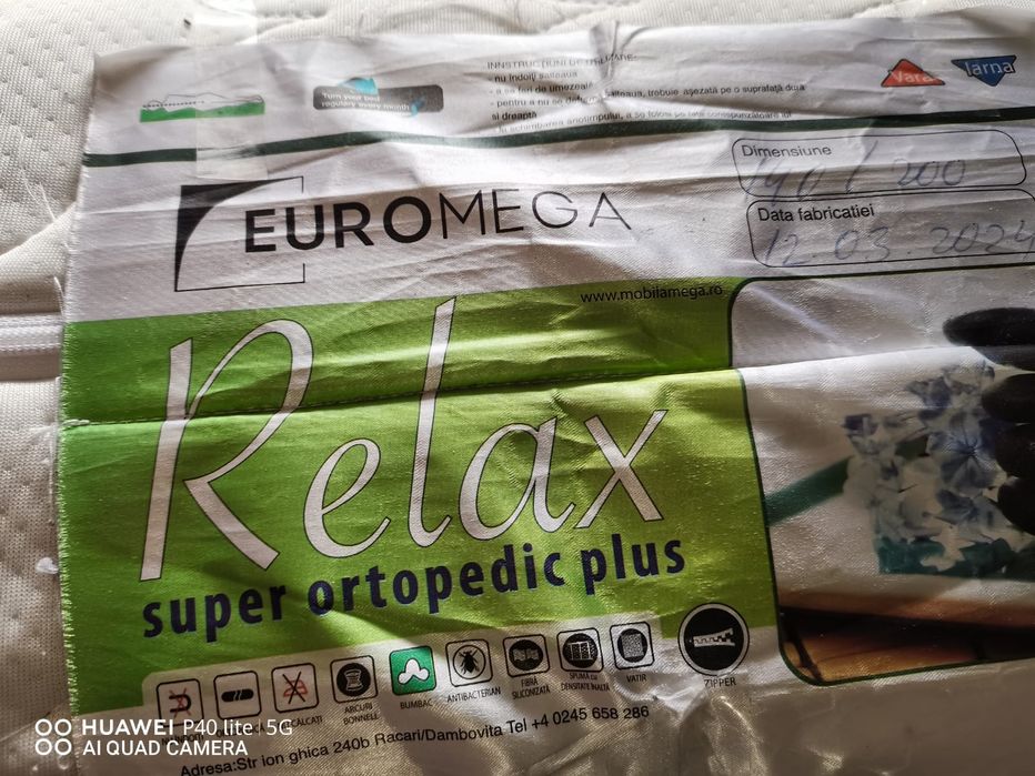 Vand saltea putin folosita