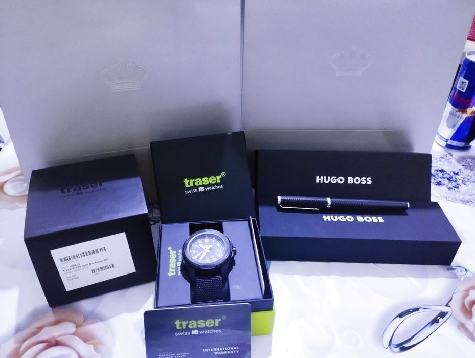 traser часы швейцарские оригинал документы коробка есть срочно продаю