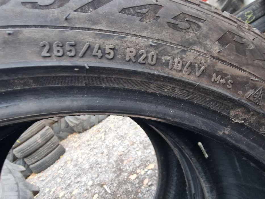 Anvelope 265/45R20 marca Pirelli ,DOT 2021, 6.5 mm
