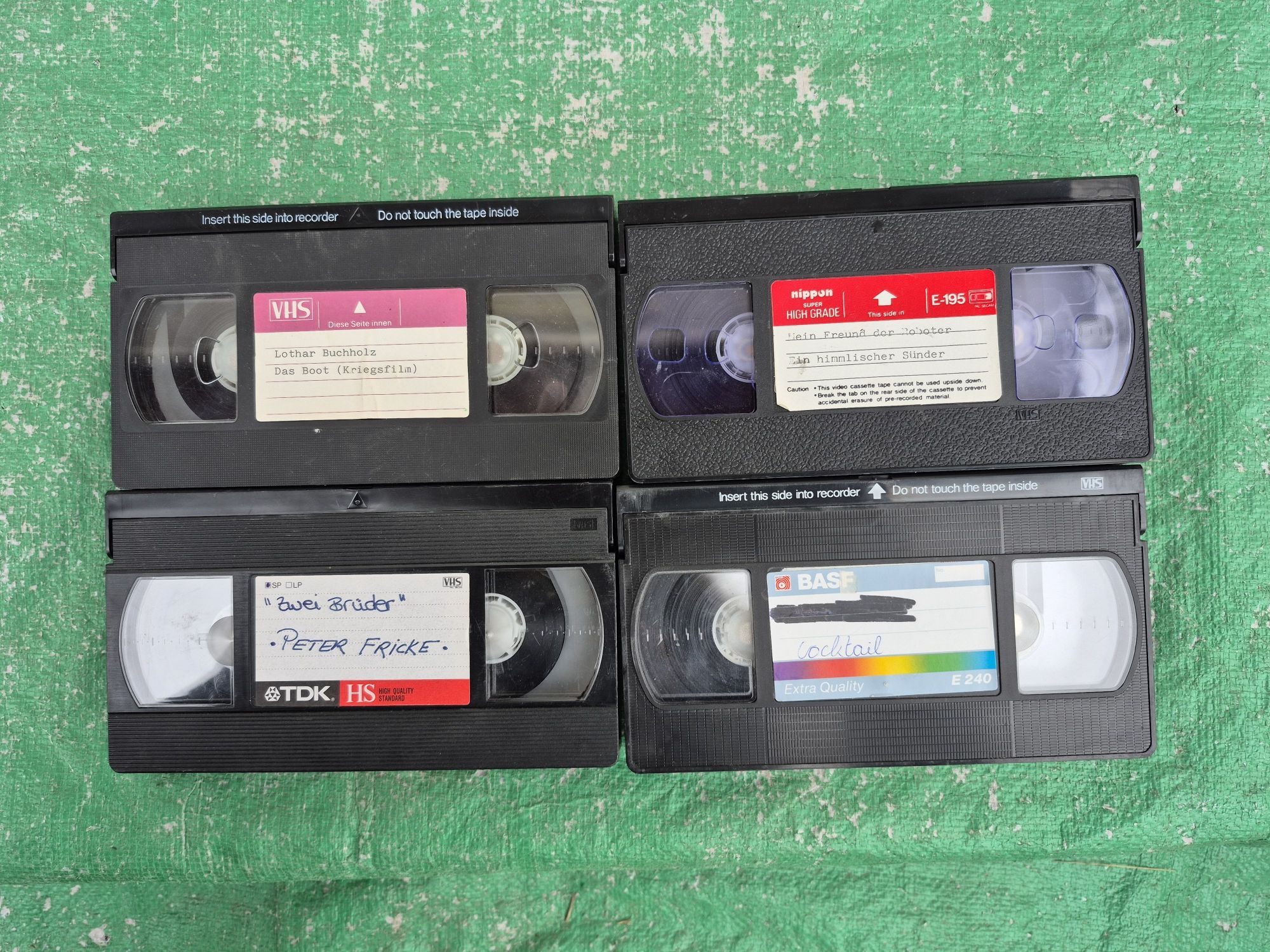 Vând 54 casete video VHS, Sony, Jvc, Tdk, Basf,originale de colectie