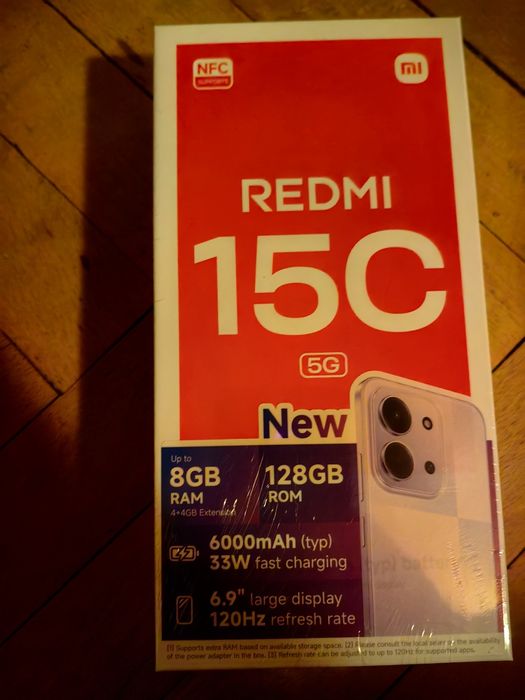 Xiaomi Redmi 15C Чисто Нов