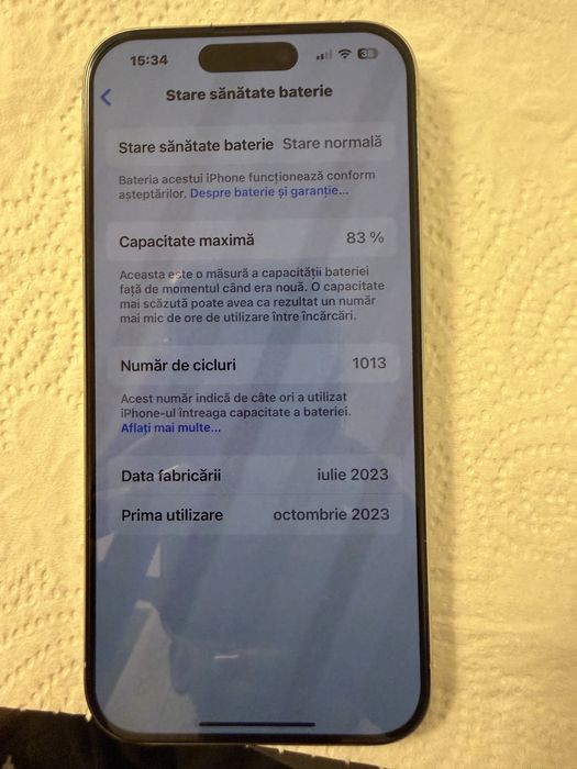 Iphone 15 pro 256 GB