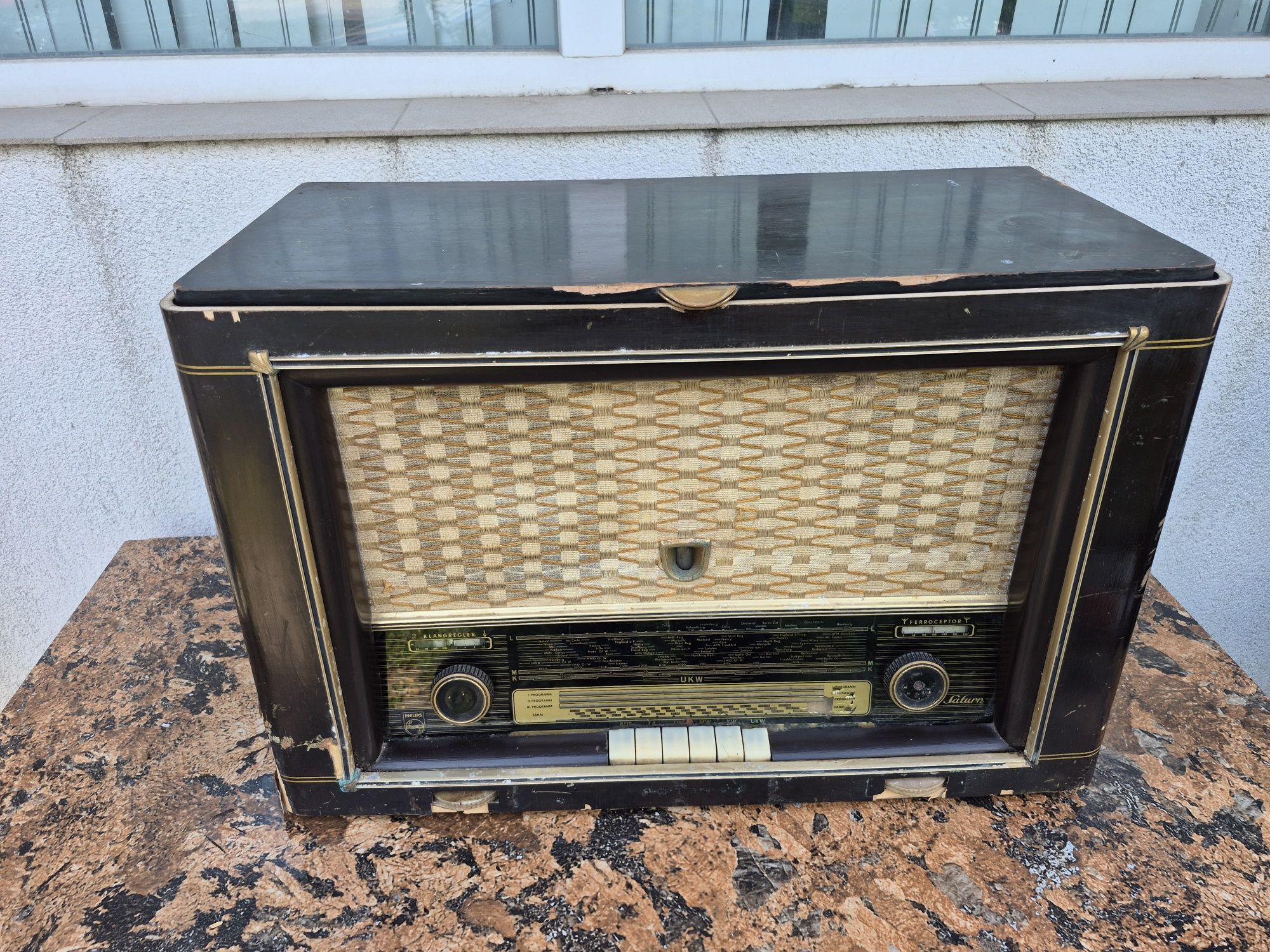 Vând Radio cu pick up, Philips Saturn model HD 653 A fab.1955 Germany