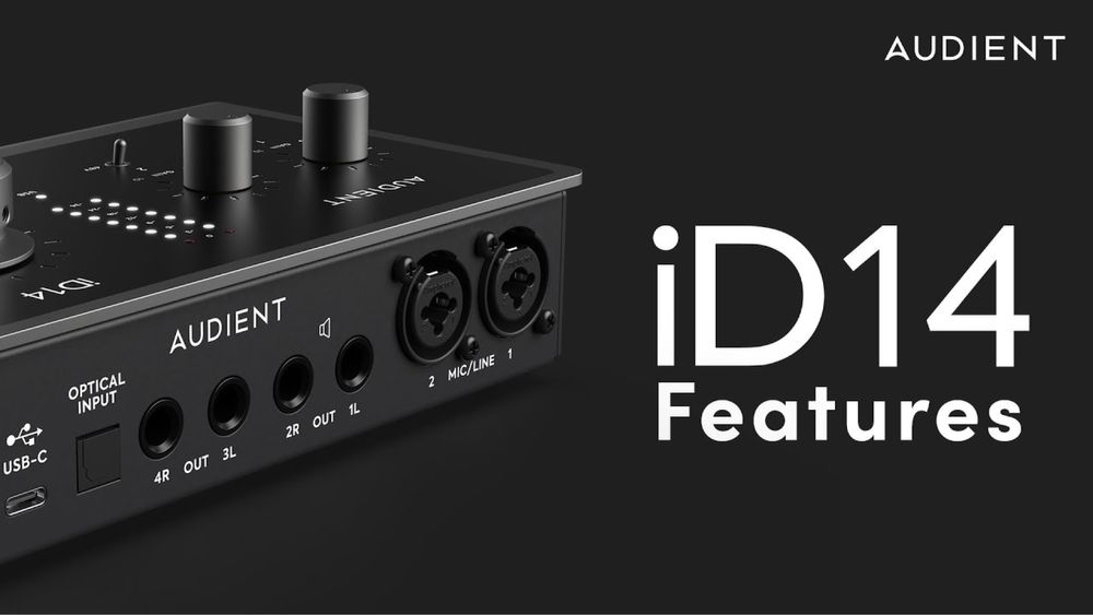 Audient id 14 zvukavoy karta