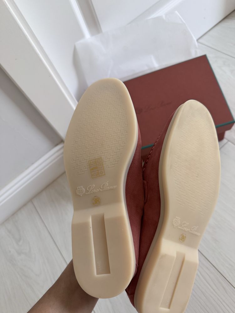 Loafersi loro piana marime 38 full box