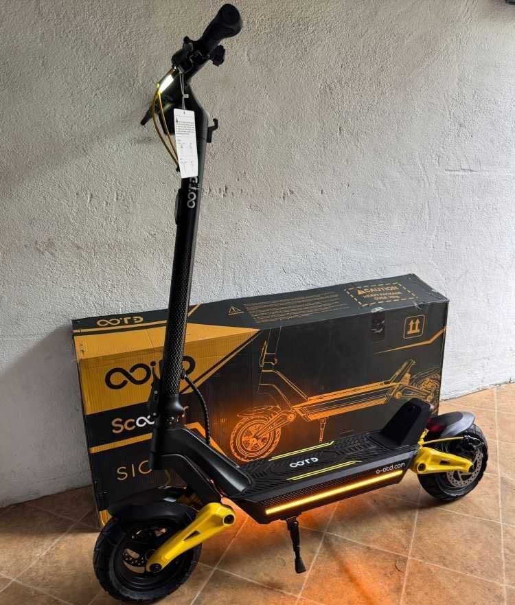 Trotineta electrica S10, 10 inch, 1400W, 55km/h, 48V cu 20Ah