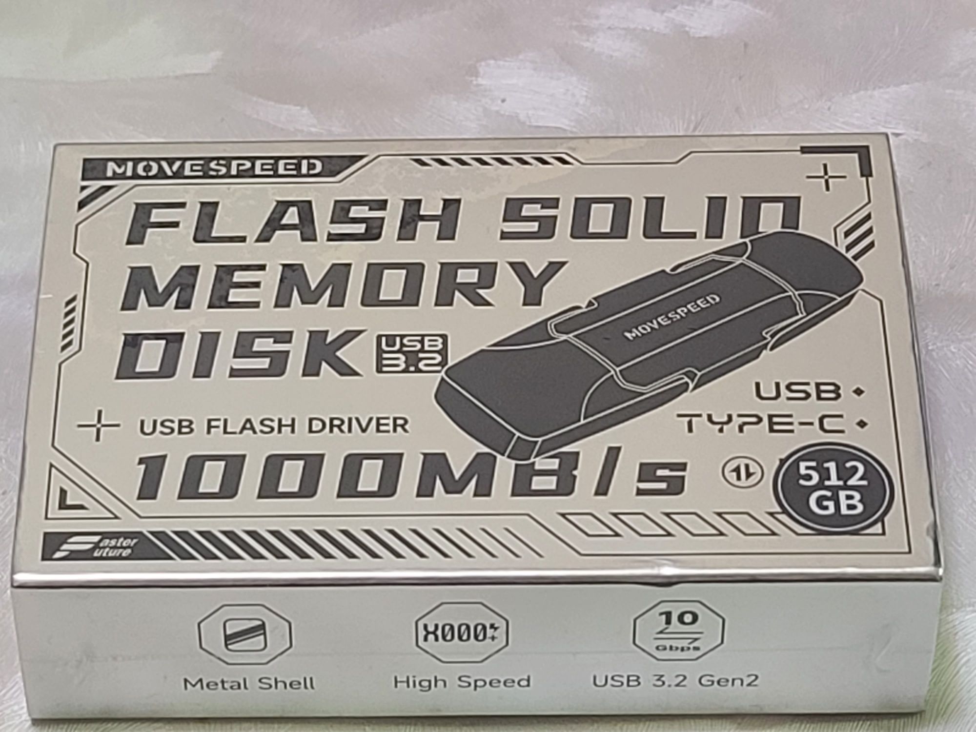 USB Hard 512 Gb 1000 mb/s