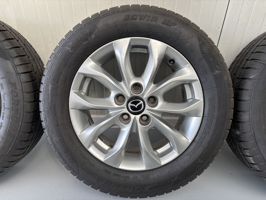 ЛетиДжантиMAZDA 16* 5х114.3*66.6* 6.5J*ET50+НОВИ Зимнигуми215/60/16