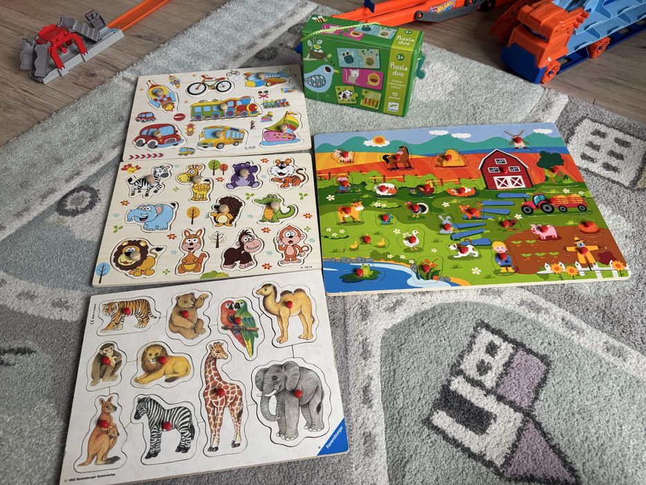 Детски дървен  пъзел