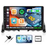CAMECHO Navigatie Android Mercedes-Benz C-Class W204/S204(2007-2010)
