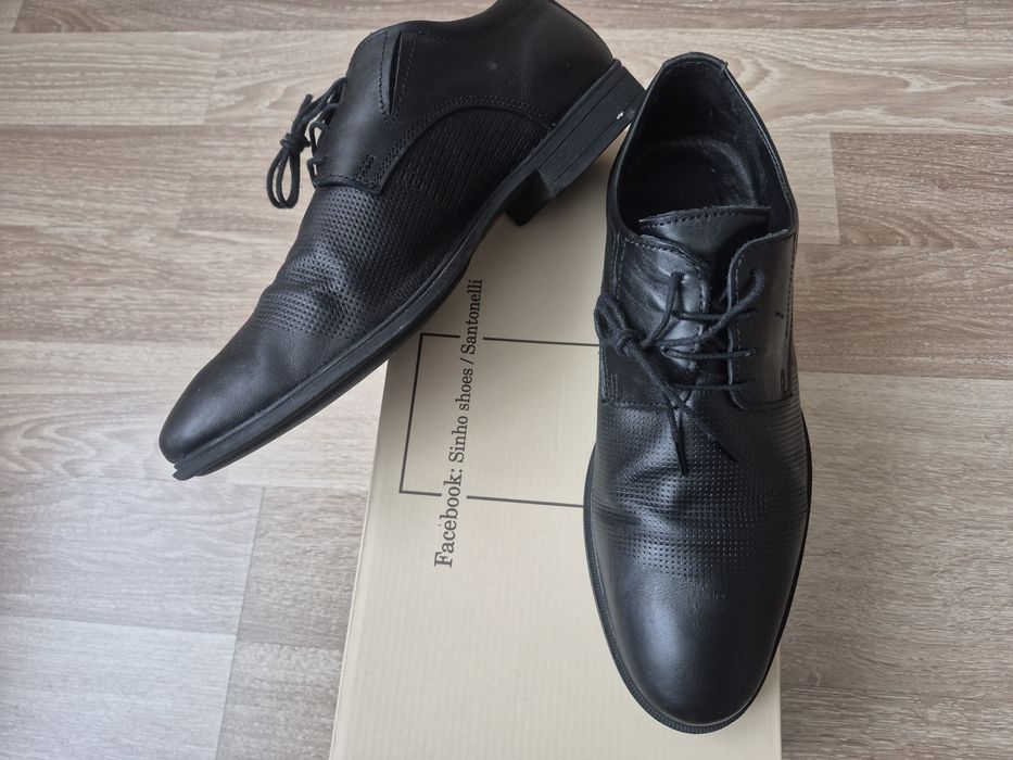 Мъжки кожени обувки