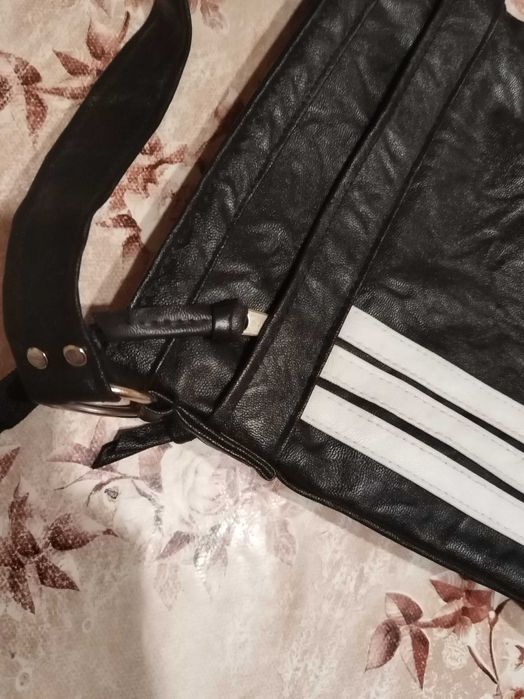 ADIDAS Оригинална Нова Кожена Дамска Чанта