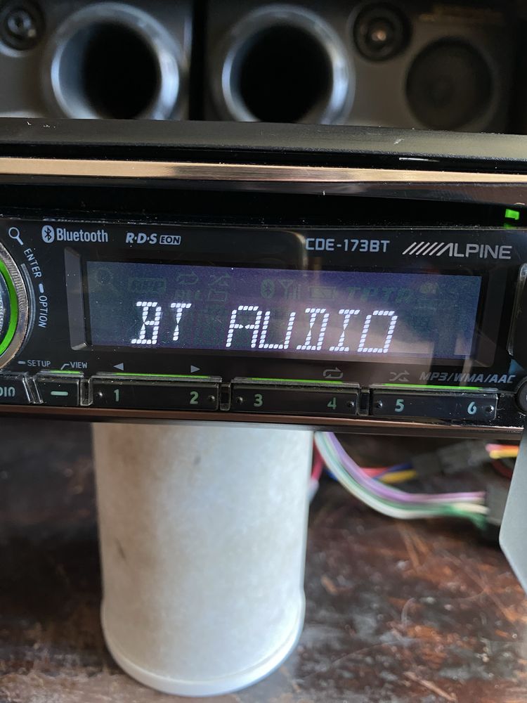 ALPINE CDE-173BT - USB BLUETOOTH CD mp3 плеър за кола сд радио