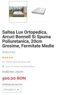 Saltele luxortopedice