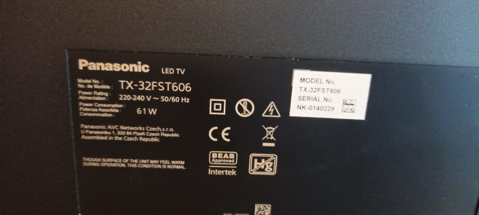 Телевизор Panasonic 32inch