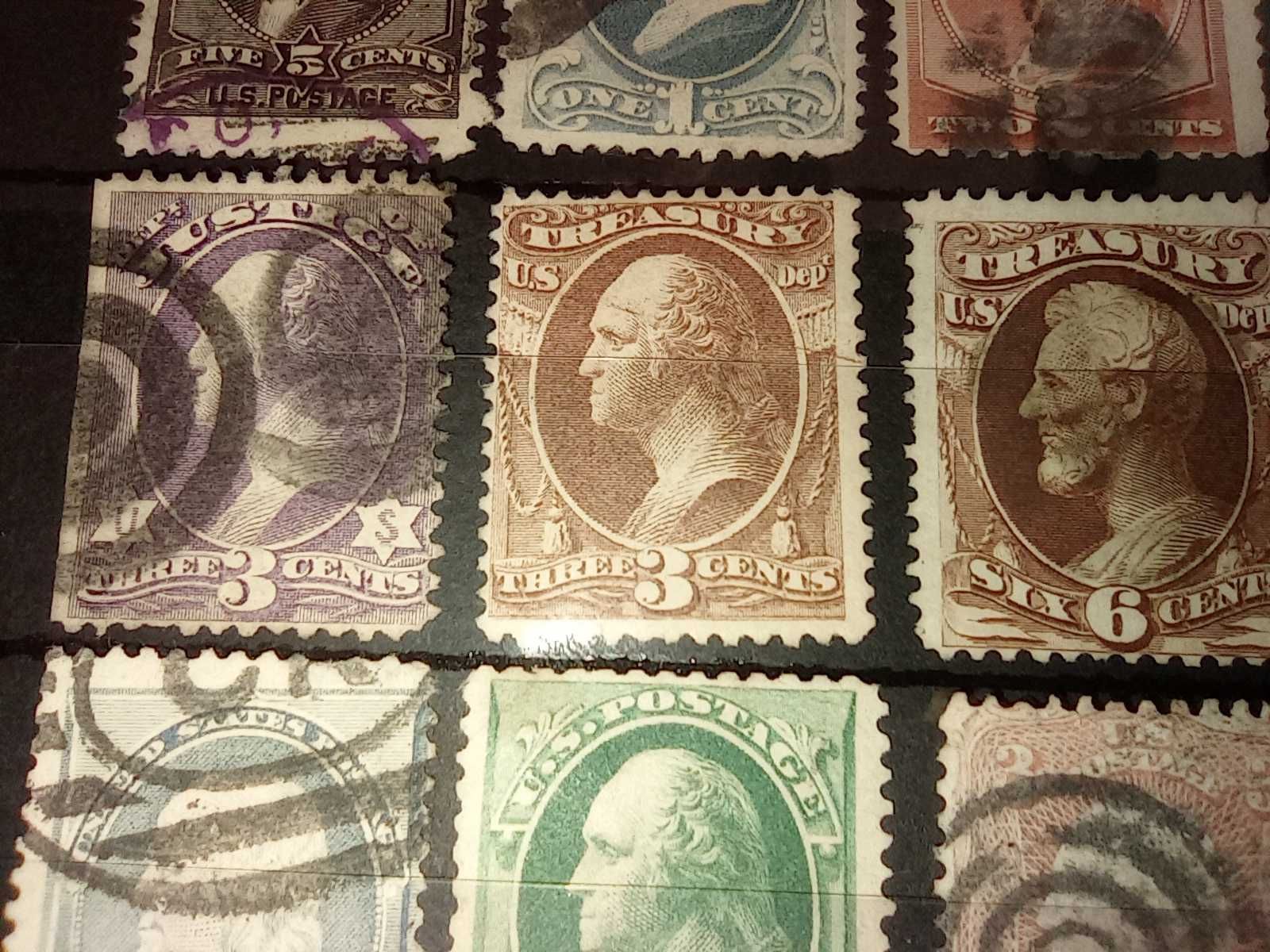 Lot timbre vechi America timbre straine Sua usa
