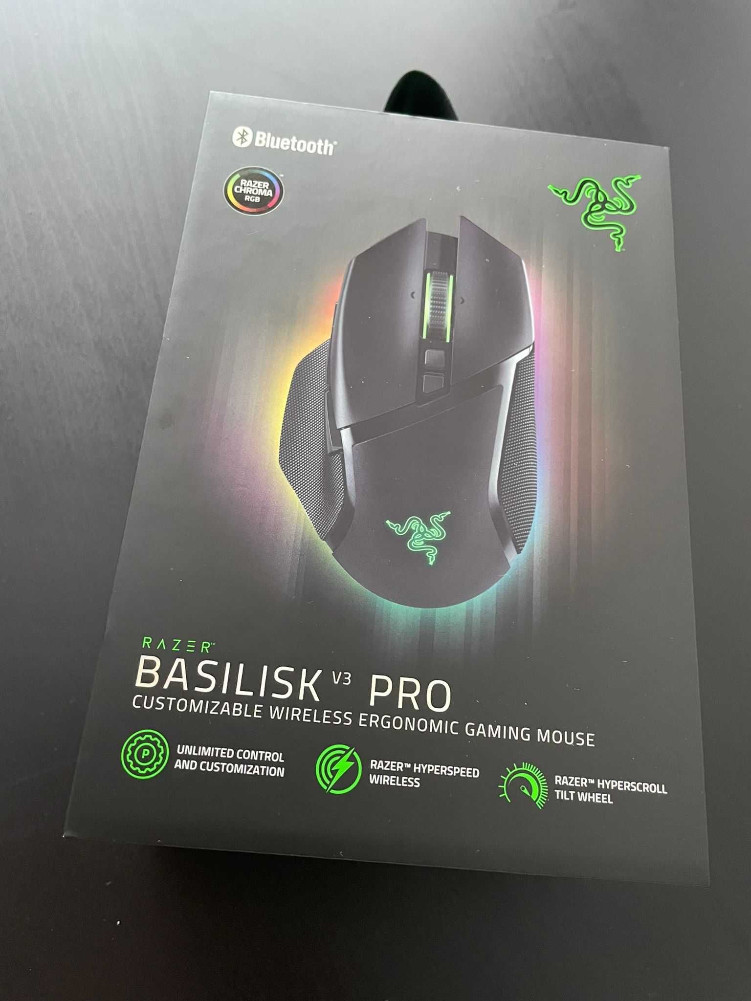 Mouse gaming wireless Razer Basilisk V3 Pro, 30000 dpi, Bluetooth