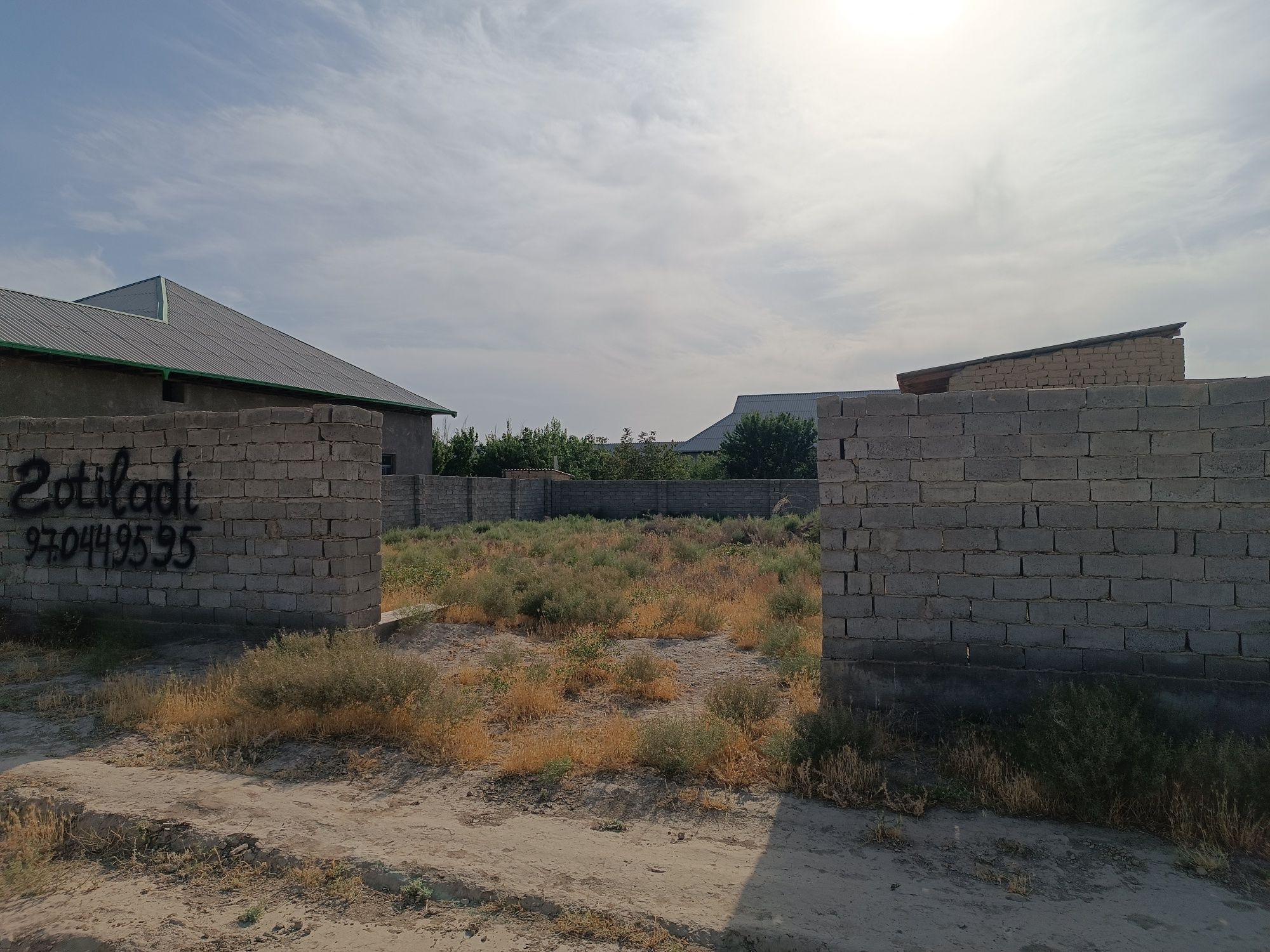 Qarshi shahri yaqinidan 6 sotixli uchastka