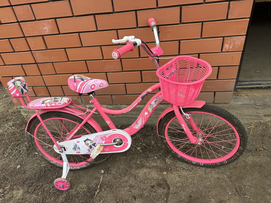 Детский бу велосипед, состояние среднее