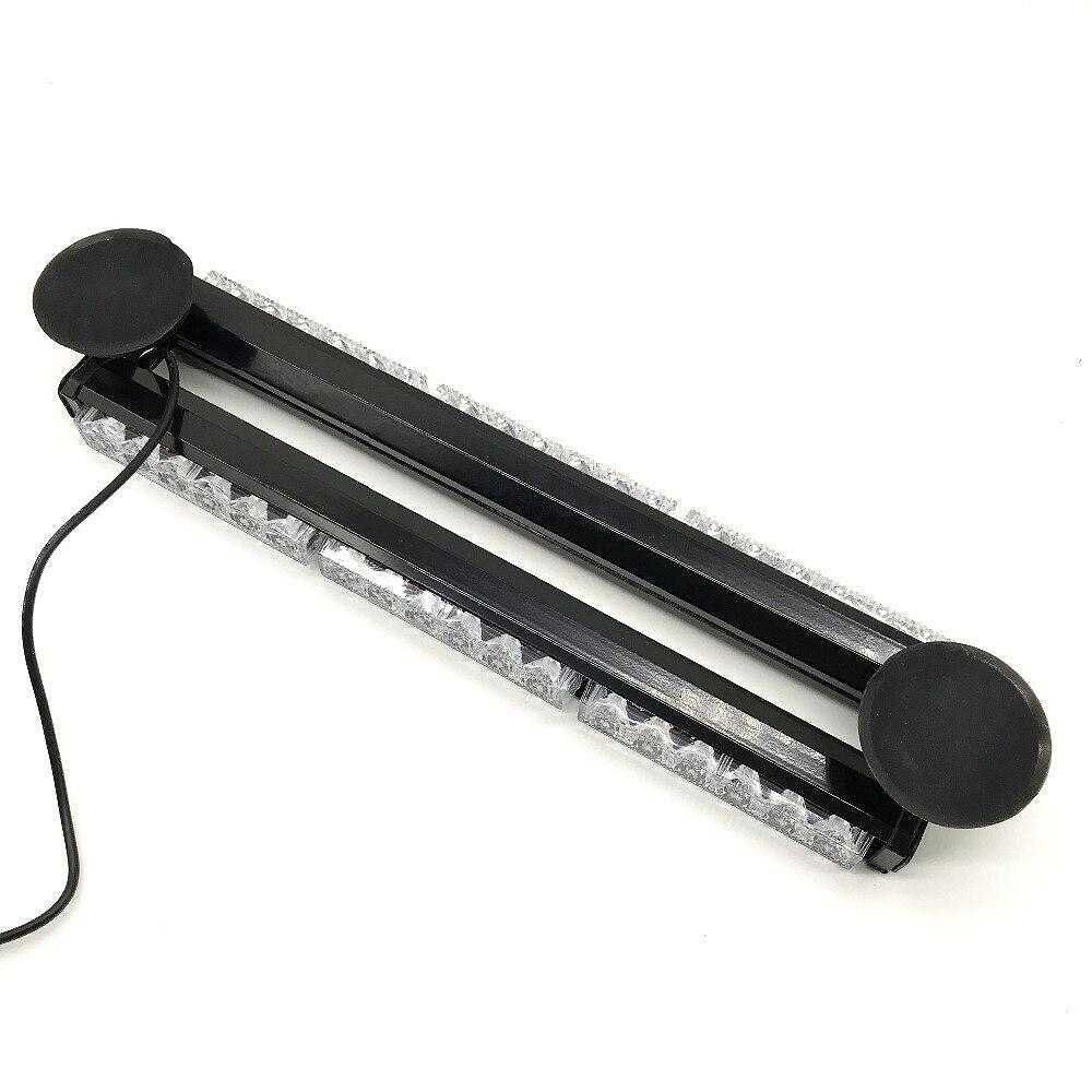 Супер мощна 36 LED аварийна сигнална лампа, 46см, 108W,12-24V,7 режима