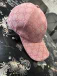 Sapca Gucci GG Canvas Pink
